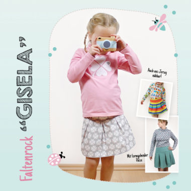 Schnittmuster Faltenrock Nähanleitung – SEWwhat? 2017 byGraziela Special Edition Schnittmuster Faltenrock Nähanleitung - SEWwhat? 2017 byGraziela Special Edition