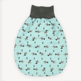 Pucksack nähen für Babys: Nähanleitung mit Freebook