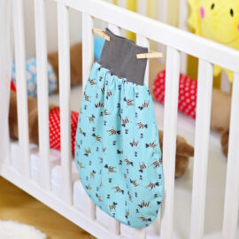 Pucksack nähen für Babys: Nähanleitung mit Freebook