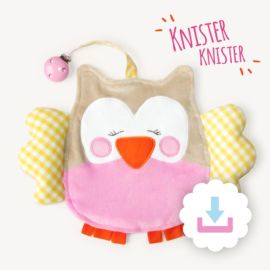 Knistertuch Eule "KULLA" Knistertuch Eule "KULLA"