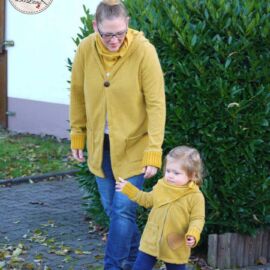 Schnittmuster Cardigan „CHILLY“: Probenähergebnis von Nadelwerke by DaLeni Schnittmuster Cardigan "CHILLY": Probenähergebnis von Nadelwerke by DaLeni
