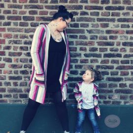 Schnittmuster Cardigan „CHILLY“: Probenähergebnis von StarLetts Schnittmuster Cardigan "CHILLY": Probenähergebnis von StarLetts