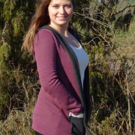 Schnittmuster Cardigan „CHILLY“: Probenähergebnis von Stefanie Schnittmuster Cardigan "CHILLY": Probenähergebnis von Stefanie