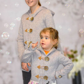 Schnittmuster Cardigan „CHILLY“: Probenähergebnis von 5 Hearts Design Schnittmuster Cardigan "CHILLY": Probenähergebnis von 5 Hearts Design