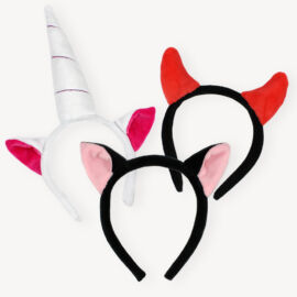 <a href="https://www.kullaloo.de/kostenlose-schnittmuster/haarreif/" target="_self">Haarreif</a> Haarreif nähen für Fastnacht