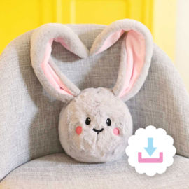 Schnittmuster Hasenball Schnittmuster Hasenball