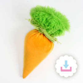 Schnittmuster Möhrenbeutel Schnittmuster Möhrenbeutel